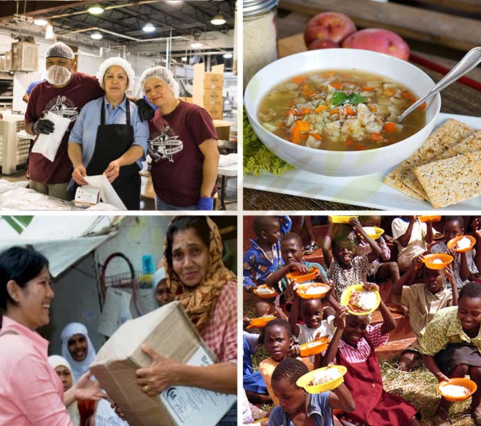 Examples of Breedlove's Mission to End Hunger