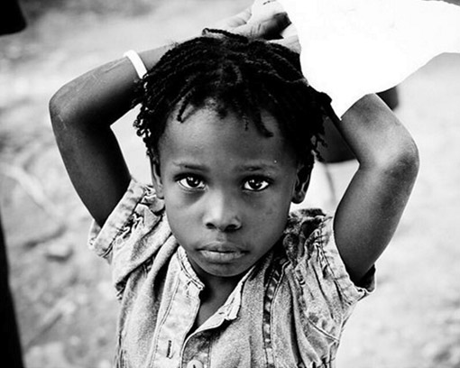 Little Girl in Haiti
